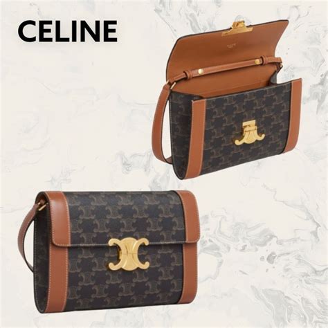 celine strap bag triomphe|celine triomphe bag sale.